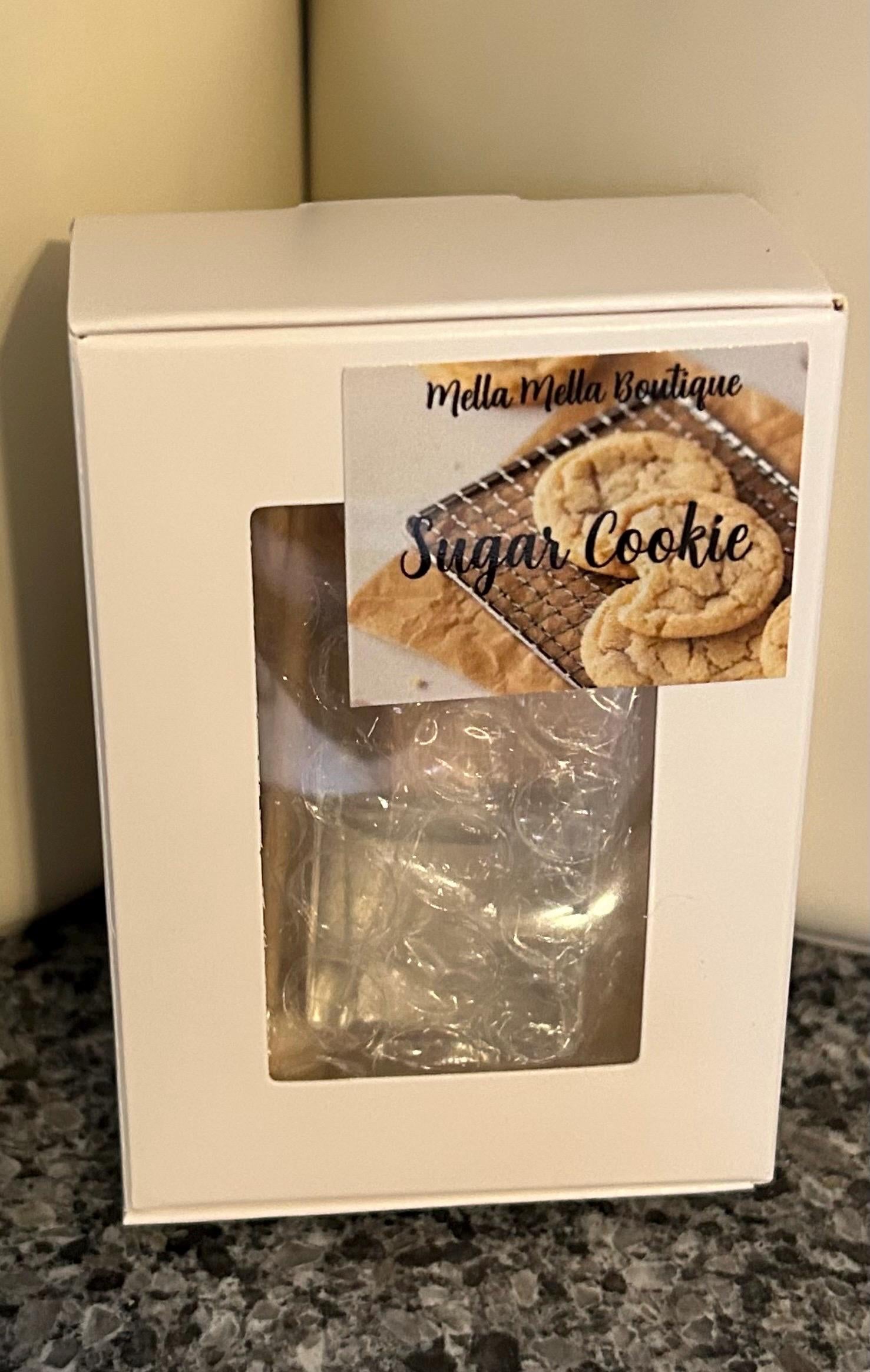 Sugar Cookie Scent Collection – Warm Sweet Organic Soy Wax Candles, Melts & Car Diffusers
