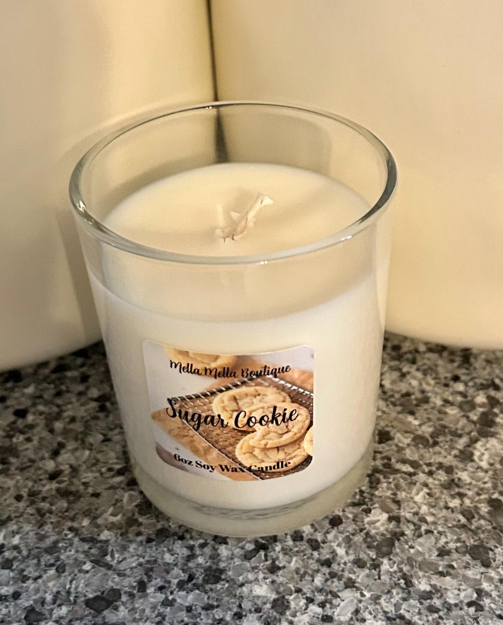 Sugar Cookie Scent Collection – Warm Sweet Organic Soy Wax Candles, Melts & Car Diffusers