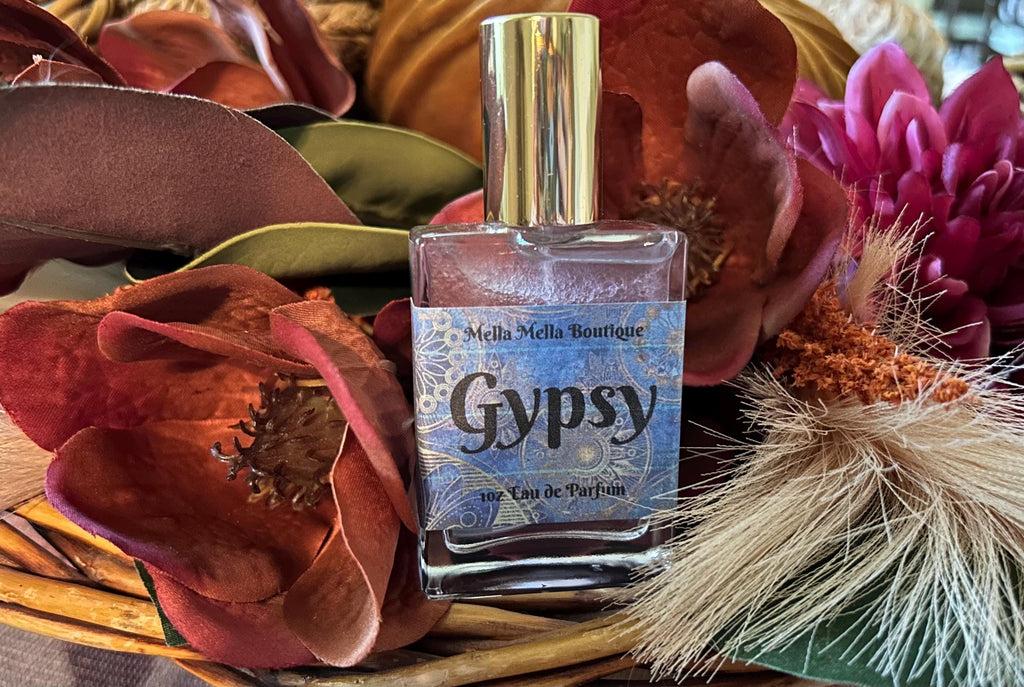 Gypsy Eau de Parfum – Citrus, Woods & Amber Bohemian Fragrance