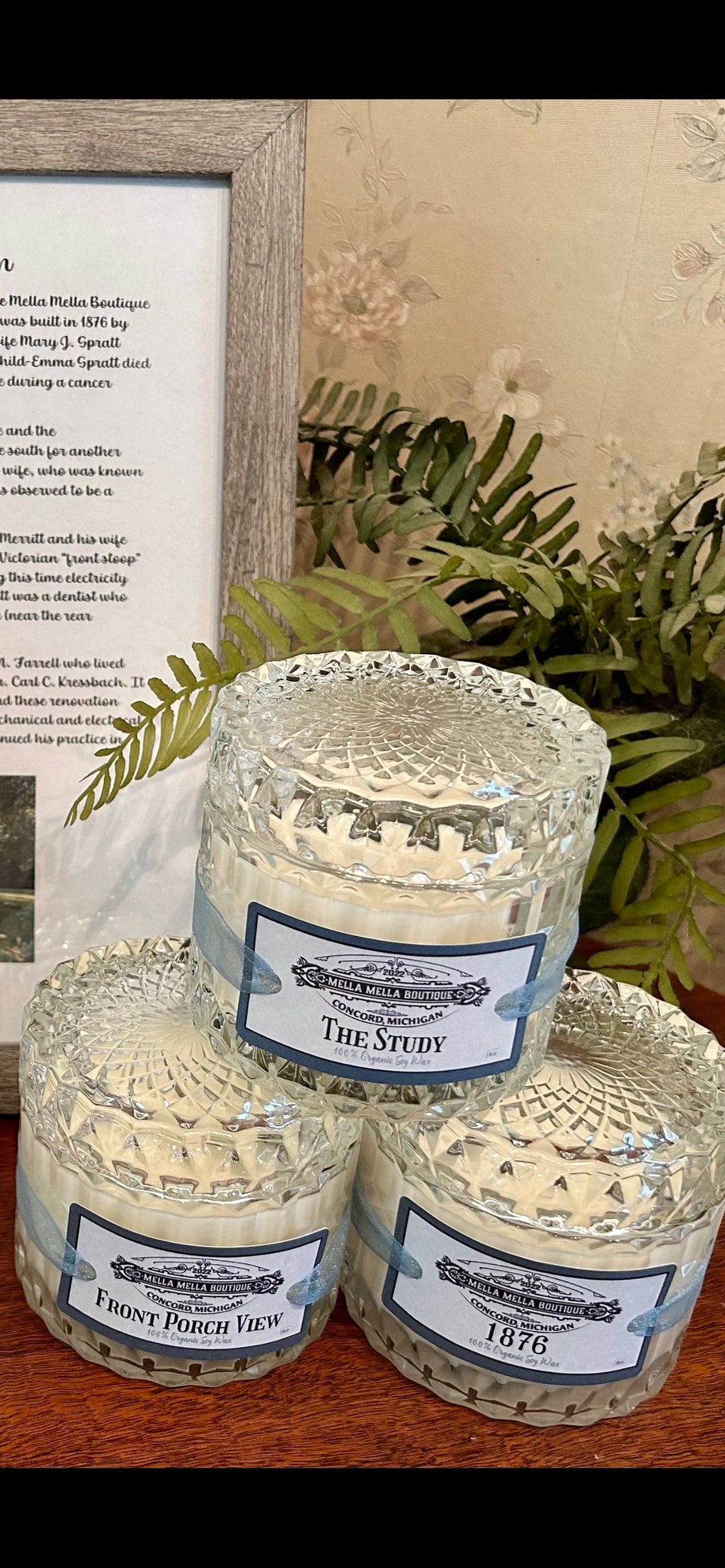The Home Collection – Organic Soy Wax Candles Inspired by Our 1876 Historic Home