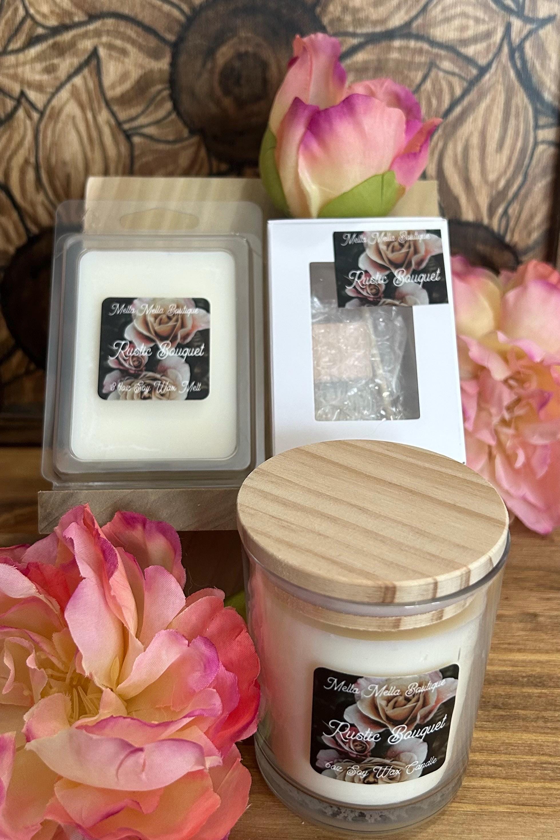 Rustic Bouquet Scent Collection – Sweet, Woodsy & Rustic Soy Wax Fragrance Line