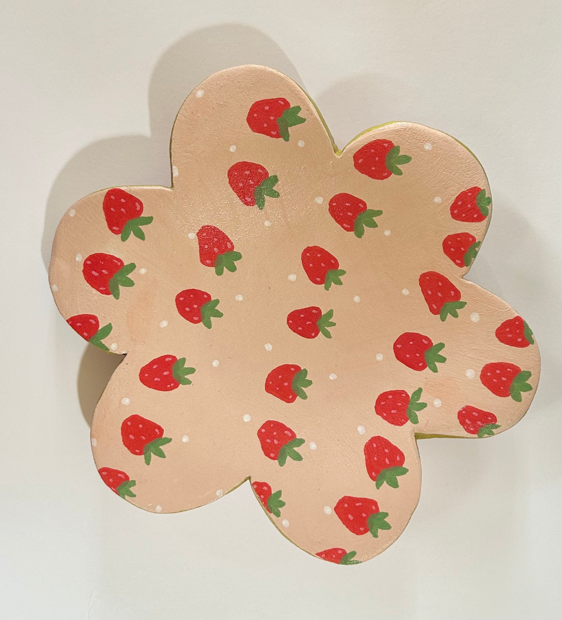 Strawberry Flower Dish