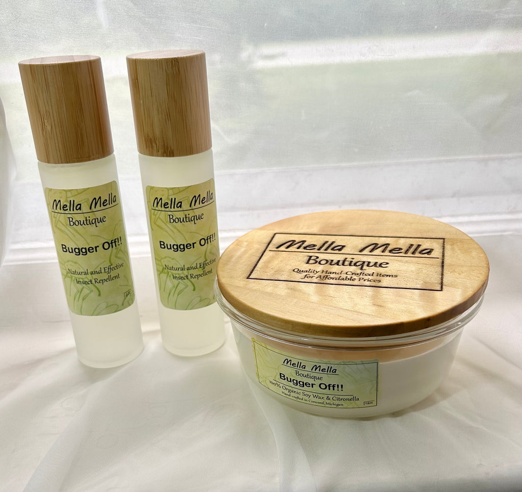 Natural Insect Repellent Spray – Peppermint, Citronella & Lemongrass