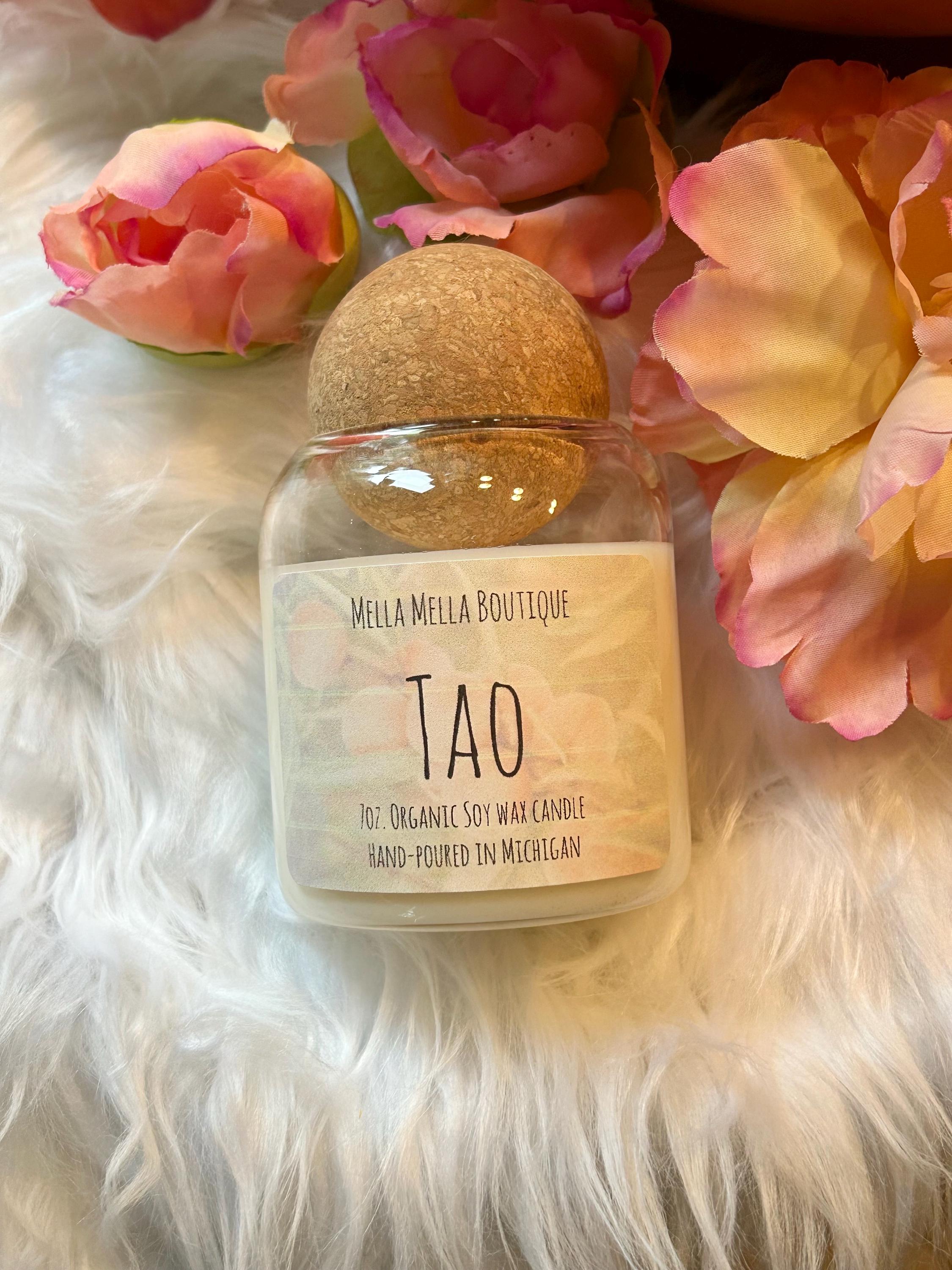 Tao Scent Collection – Peach & Hibiscus Inspired Soy Wax Candles, Melts & Car Diffusers