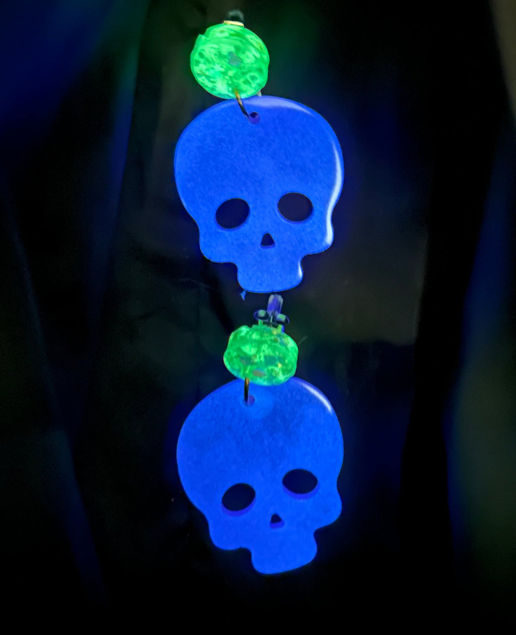 Spooky Time Earrings – Glow-in-the-Dark Halloween Dangle Earring Sets