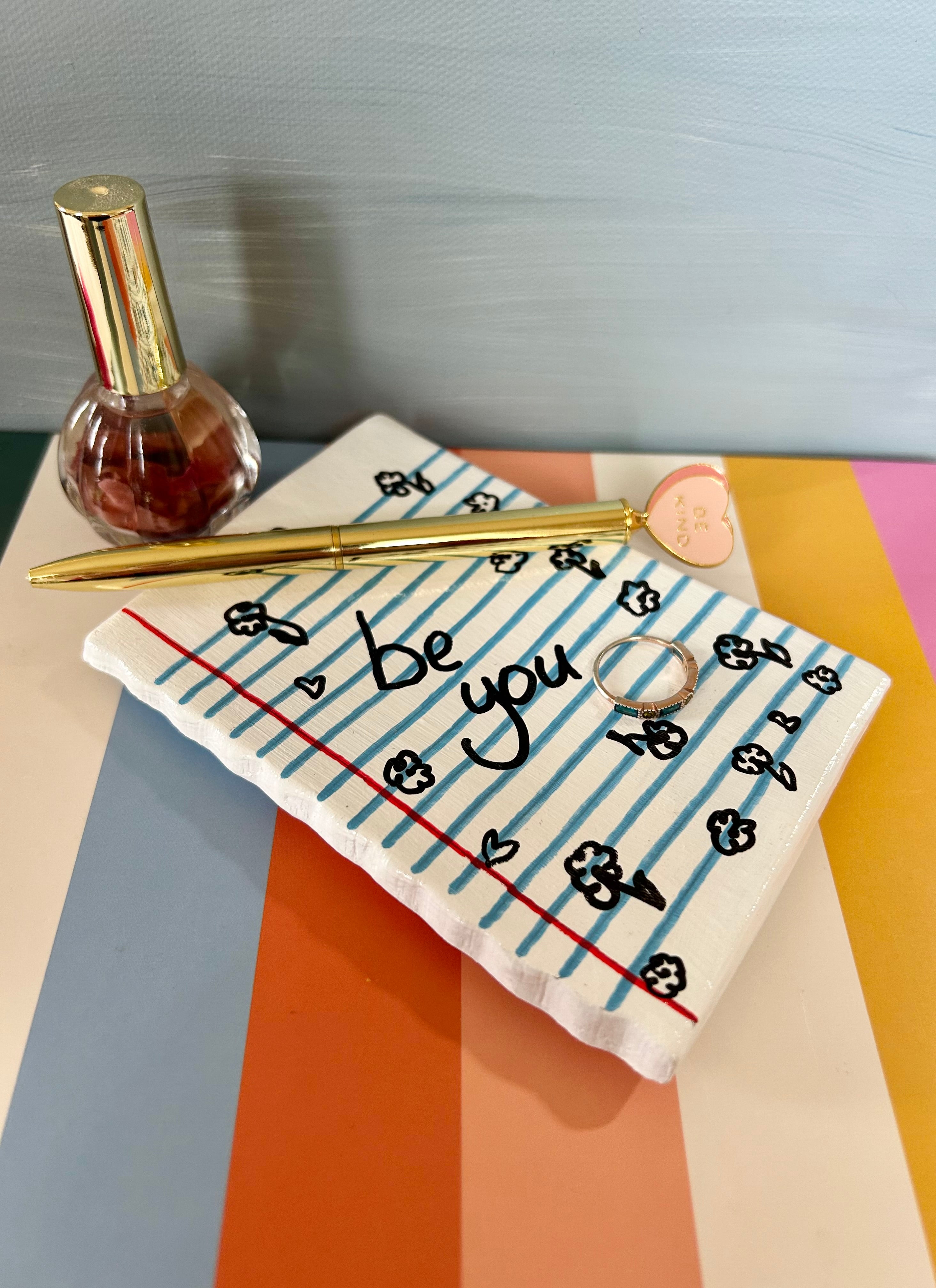 “Be You” Doodle Tray