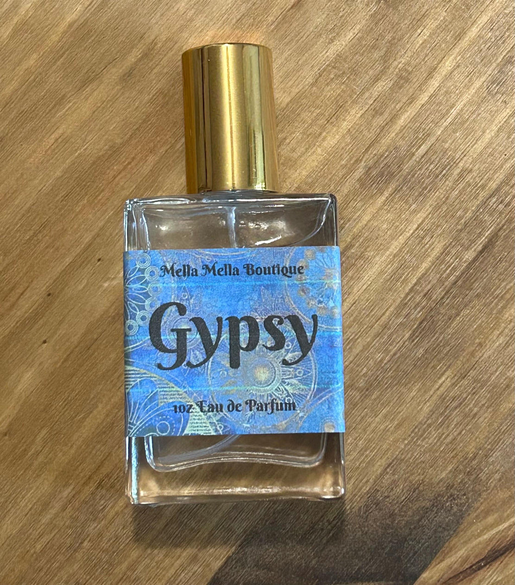 Gypsy Eau de Parfum – Citrus, Woods & Amber Bohemian Fragrance