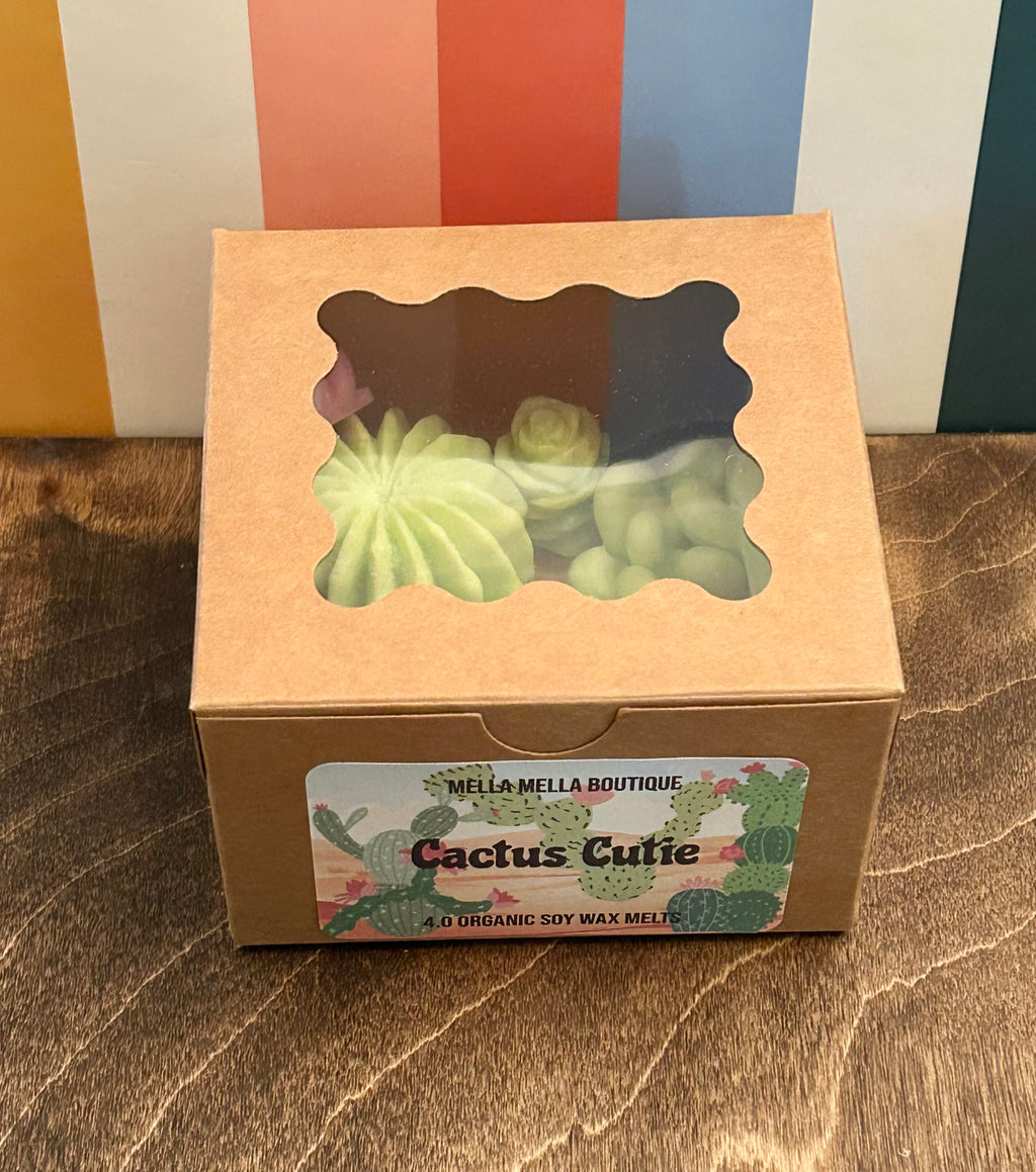 Cactus Blossom Scent Collection – Fresh Cactus Blossom Inspired Soy Wax Candles, Melts