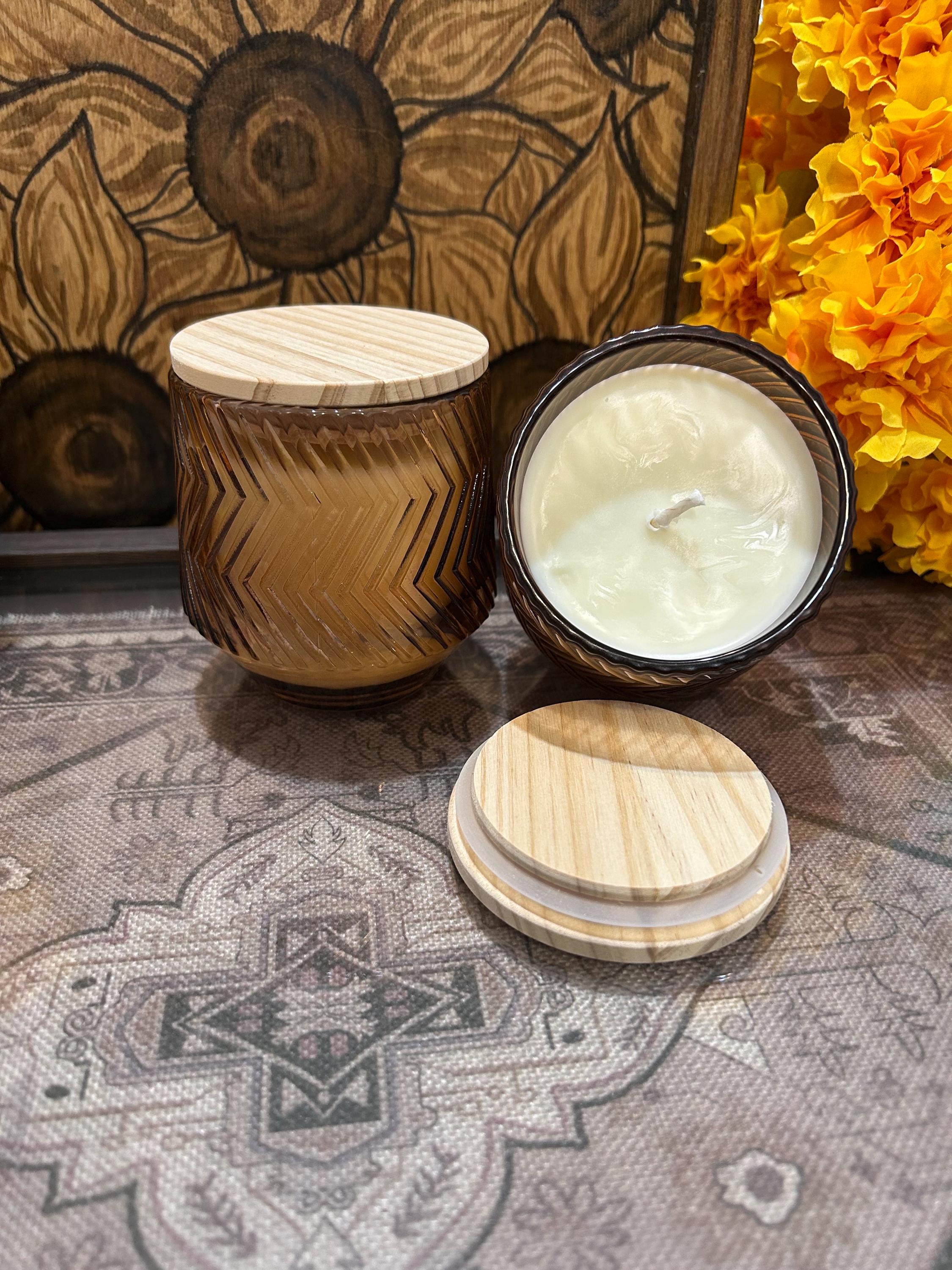 Autumn Scent Collection – Soy Candles, Wax Melts & Car Diffuser with Orange, Vanilla & Clove