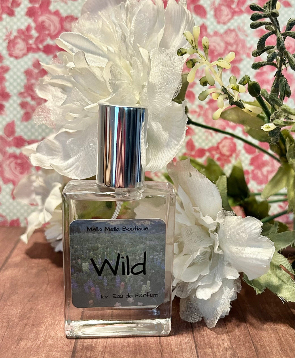 Wild Eau de Parfum – Soft Floral Meadow Fragrance with Warm Amber & Musk