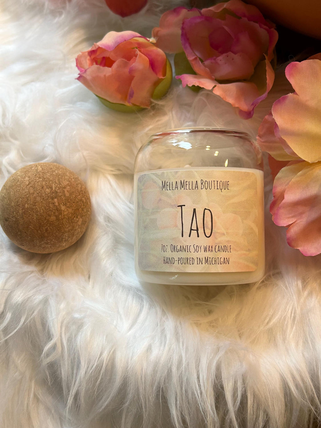 Tao Scent Collection – Peach & Hibiscus Inspired Soy Wax Candles, Melts & Car Diffusers