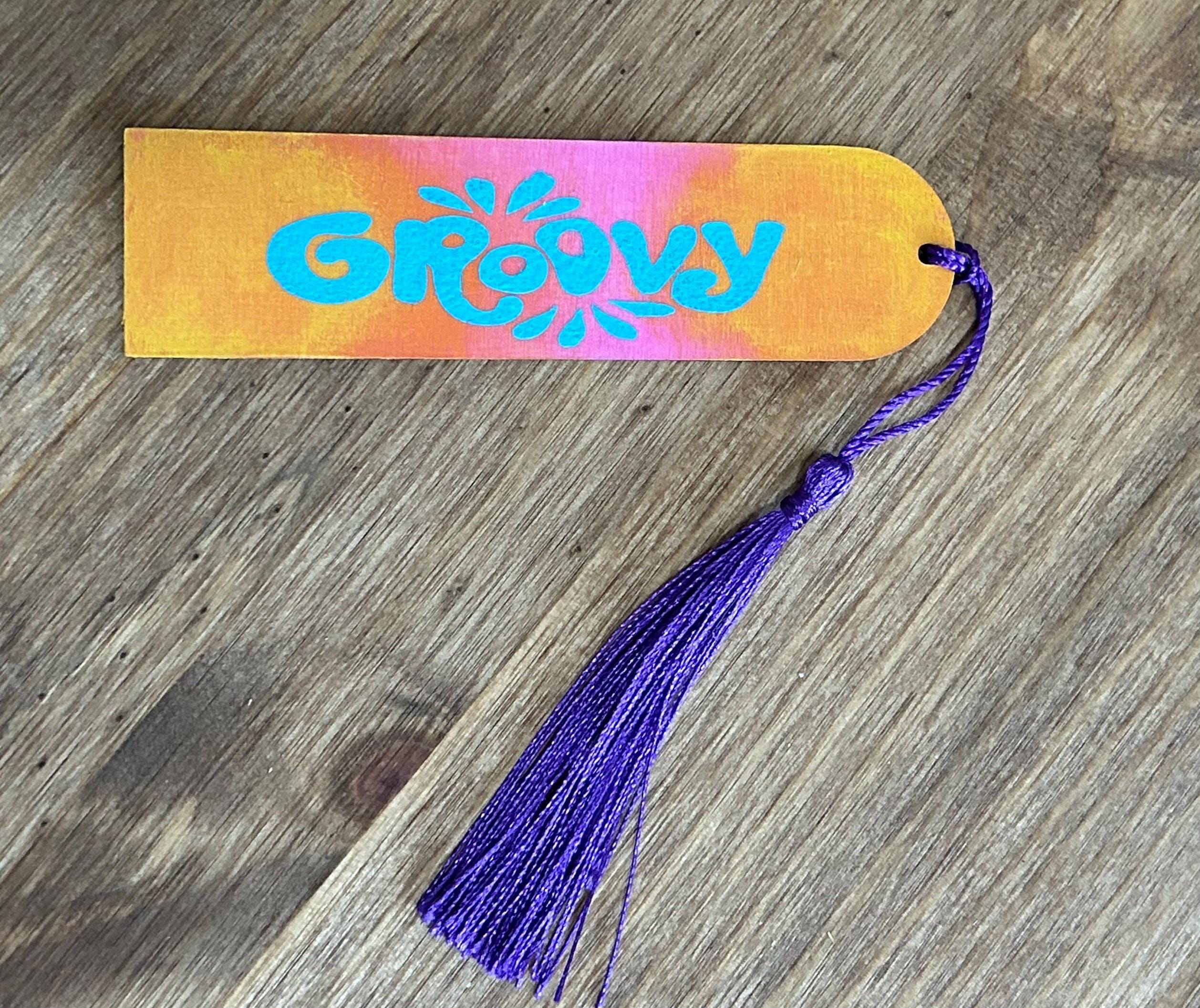 Hand Painted Wooden Bookmarks – Whimsical & Floral Designs with Tassels