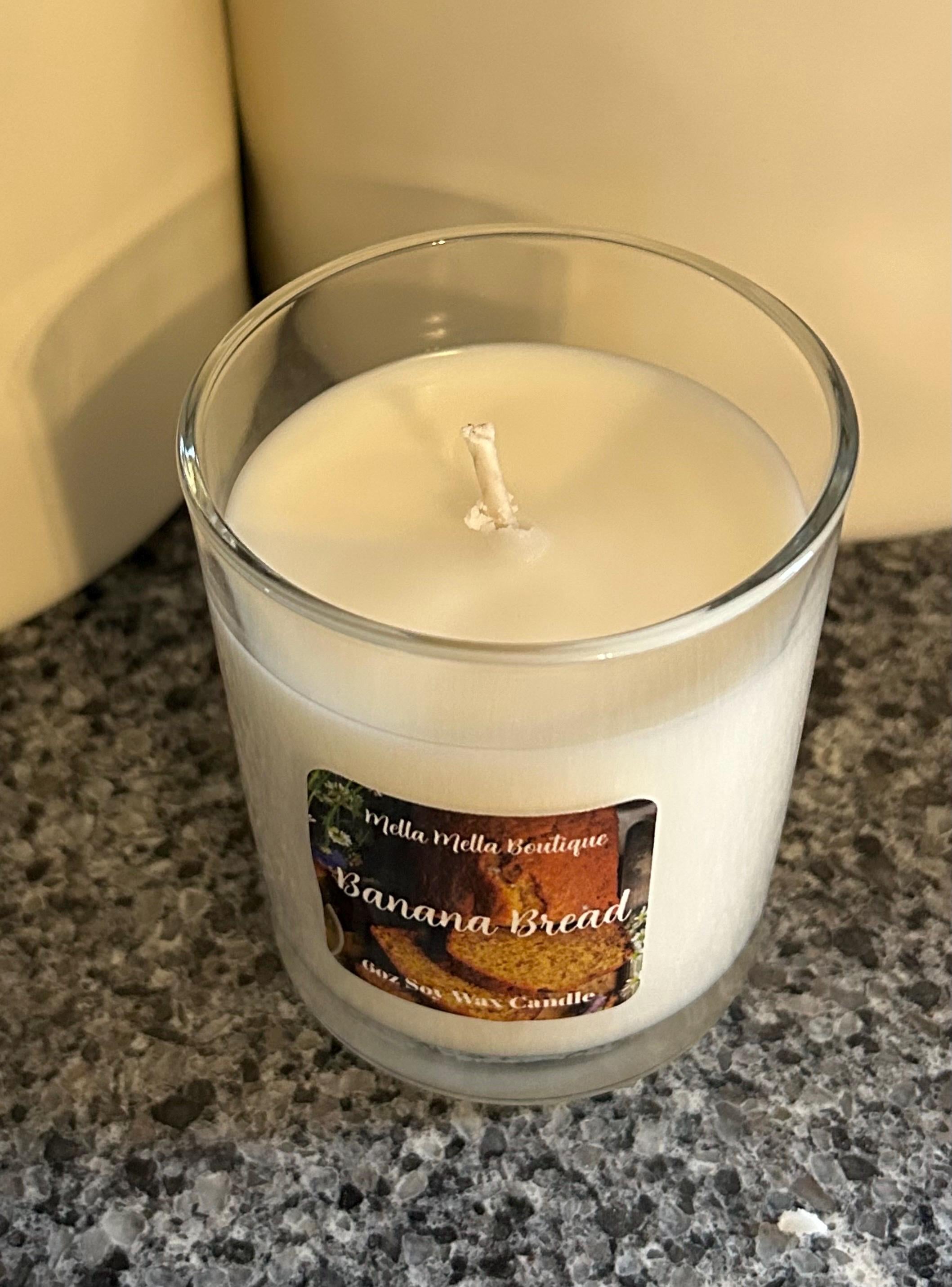 Banana Bread Scent Collection – Soy Candles, Wax Melts & Car Diffuser